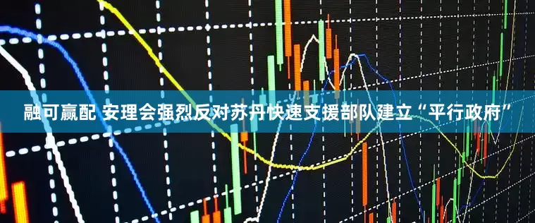 融可赢配 安理会强烈反对苏丹快速支援部队建立“平行政府”